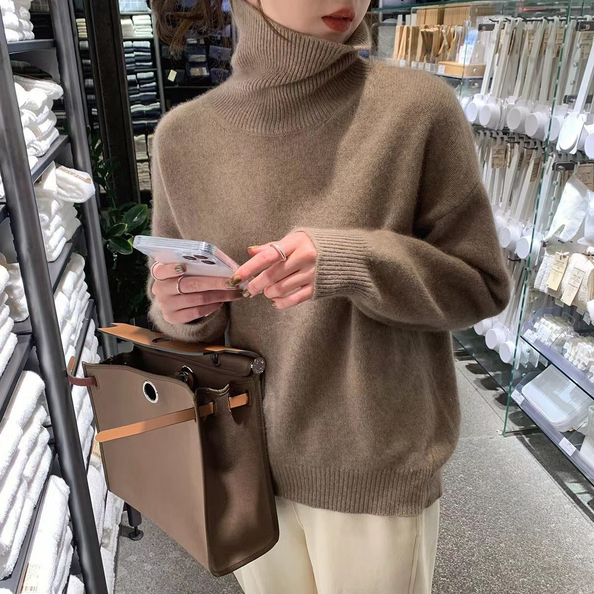 Ilona™ | Cashmere tyylikäs villapaita